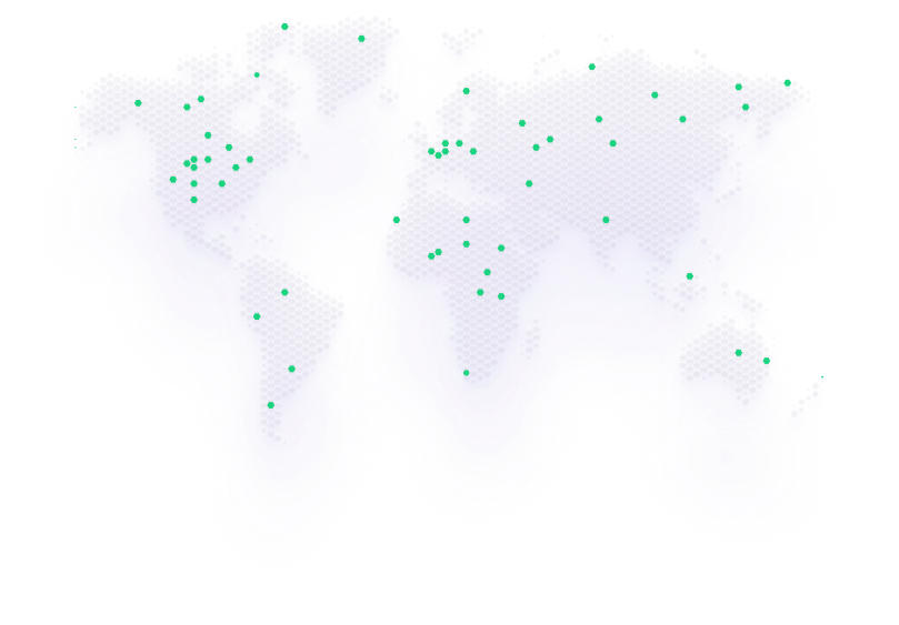Global network map